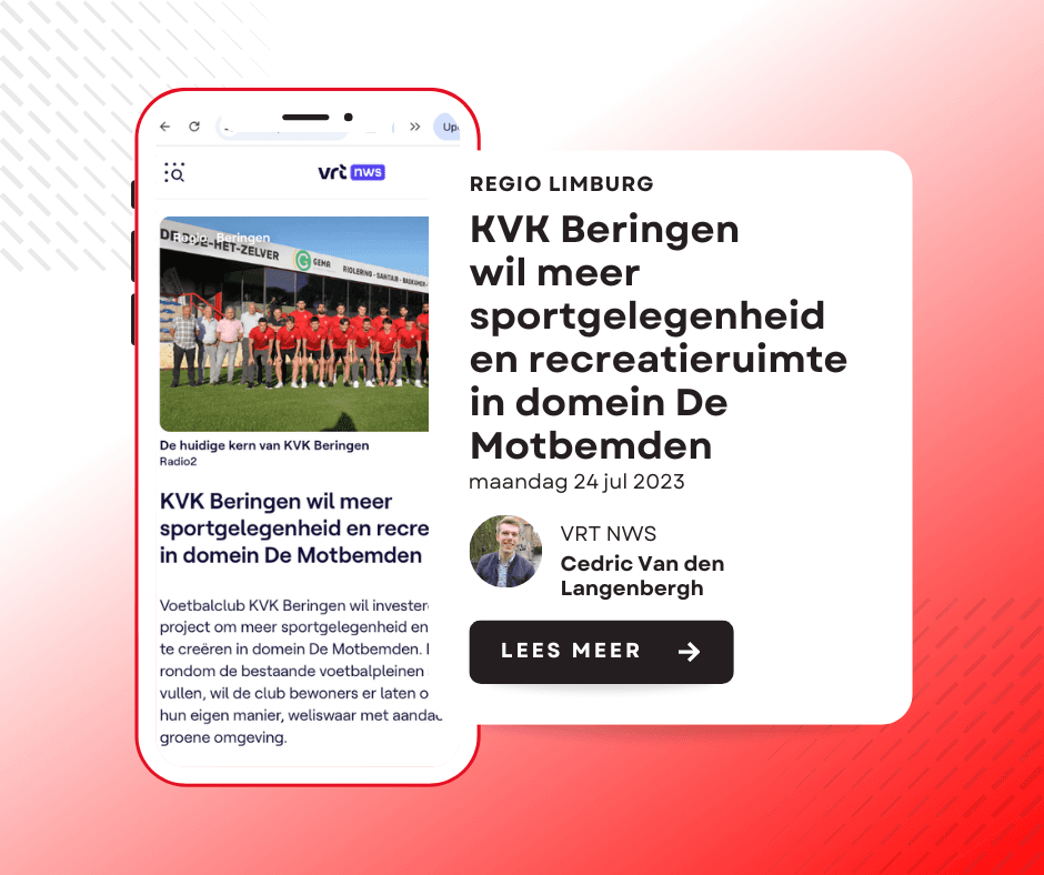 KVK Beringen lanceringsnieuws en PR