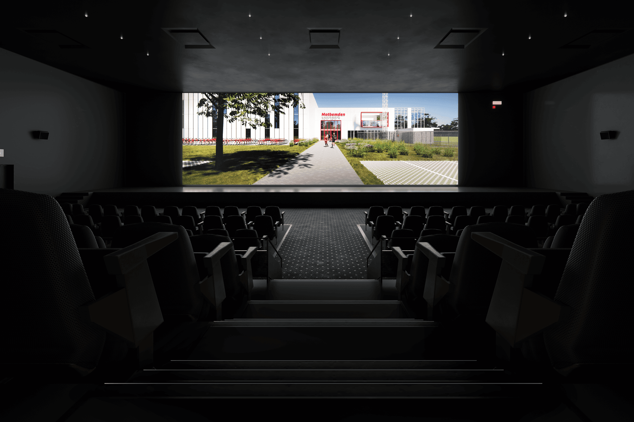 KVK Beringen event hall perspective