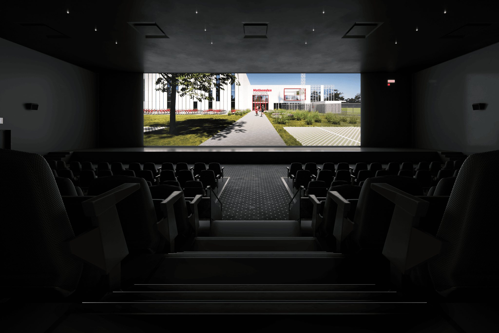 KVK Beringen event hall perspective