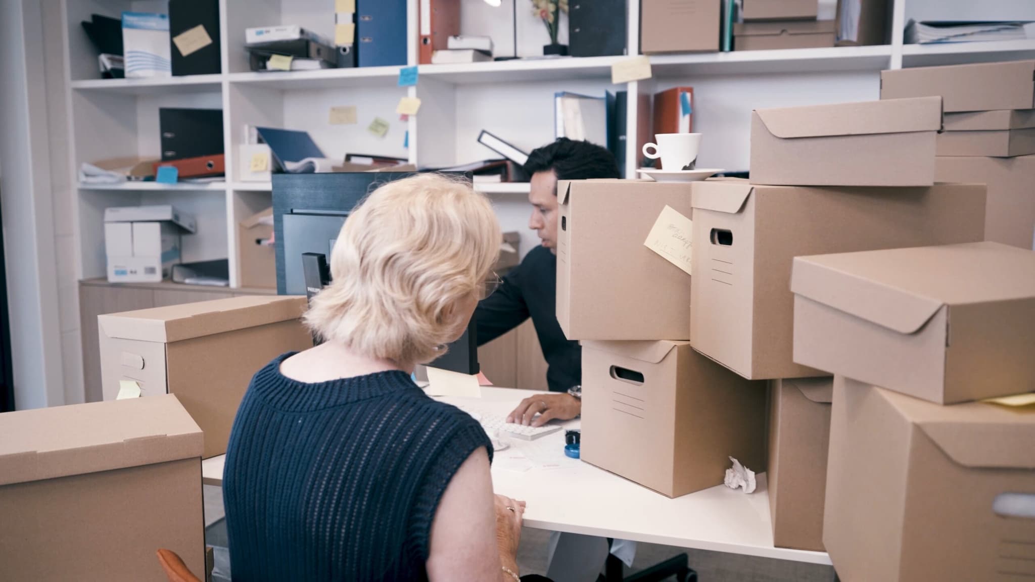 Octopus film still: Clean Desk