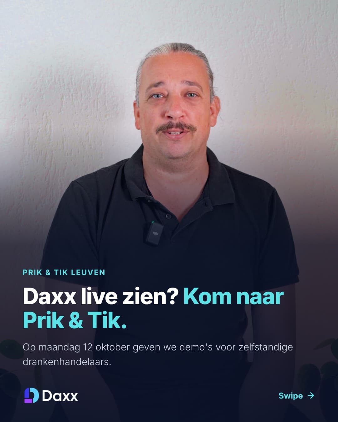 Carousel 1: come and see Daxx live at Prik & Tik on 12 October