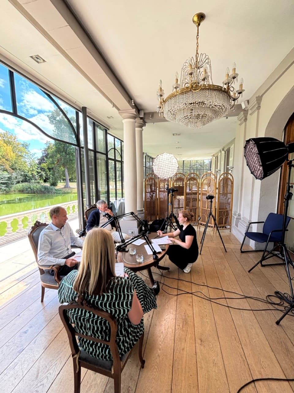De Troonopvolgers behind-the-scenes