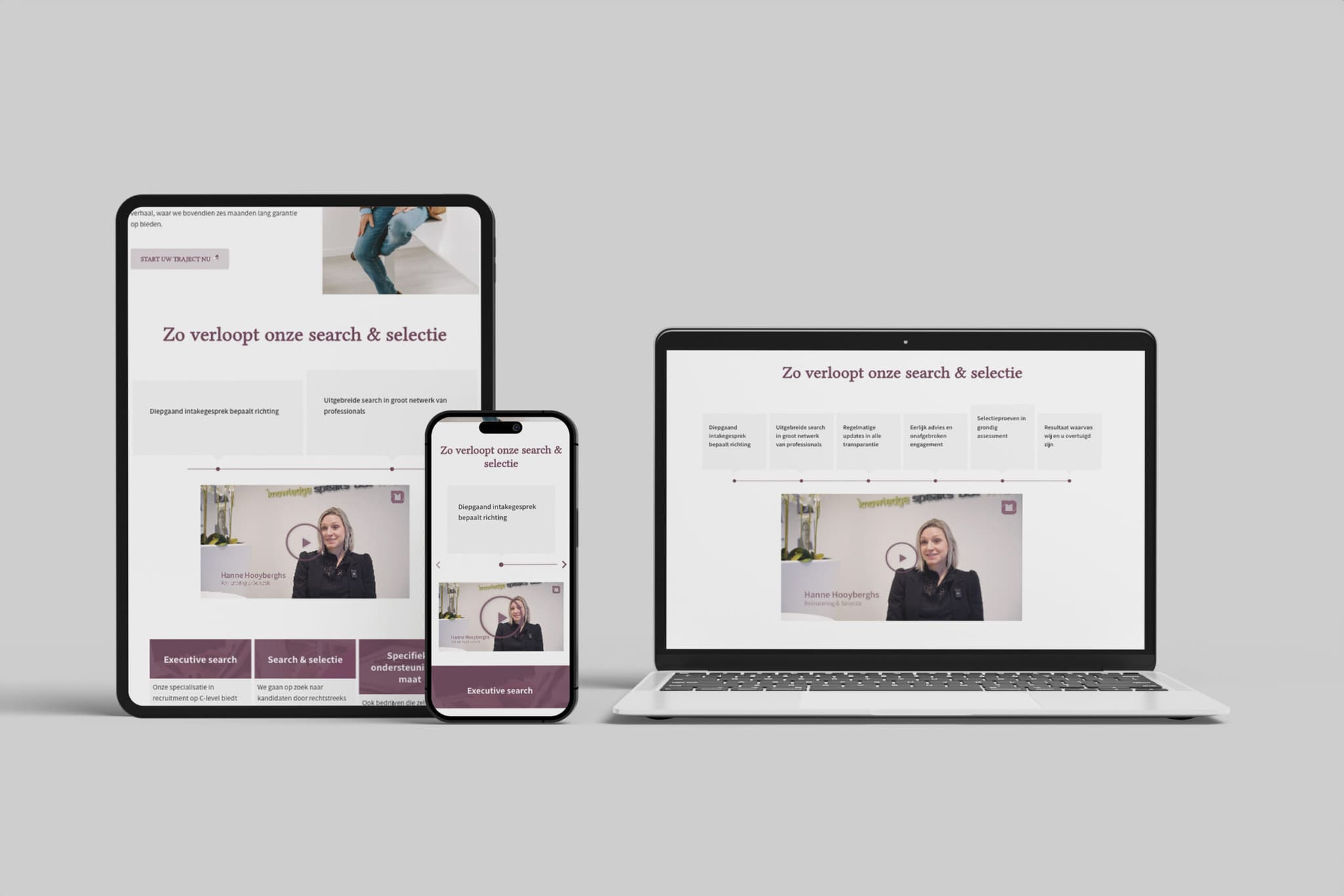 Motmans & Partners careers page design