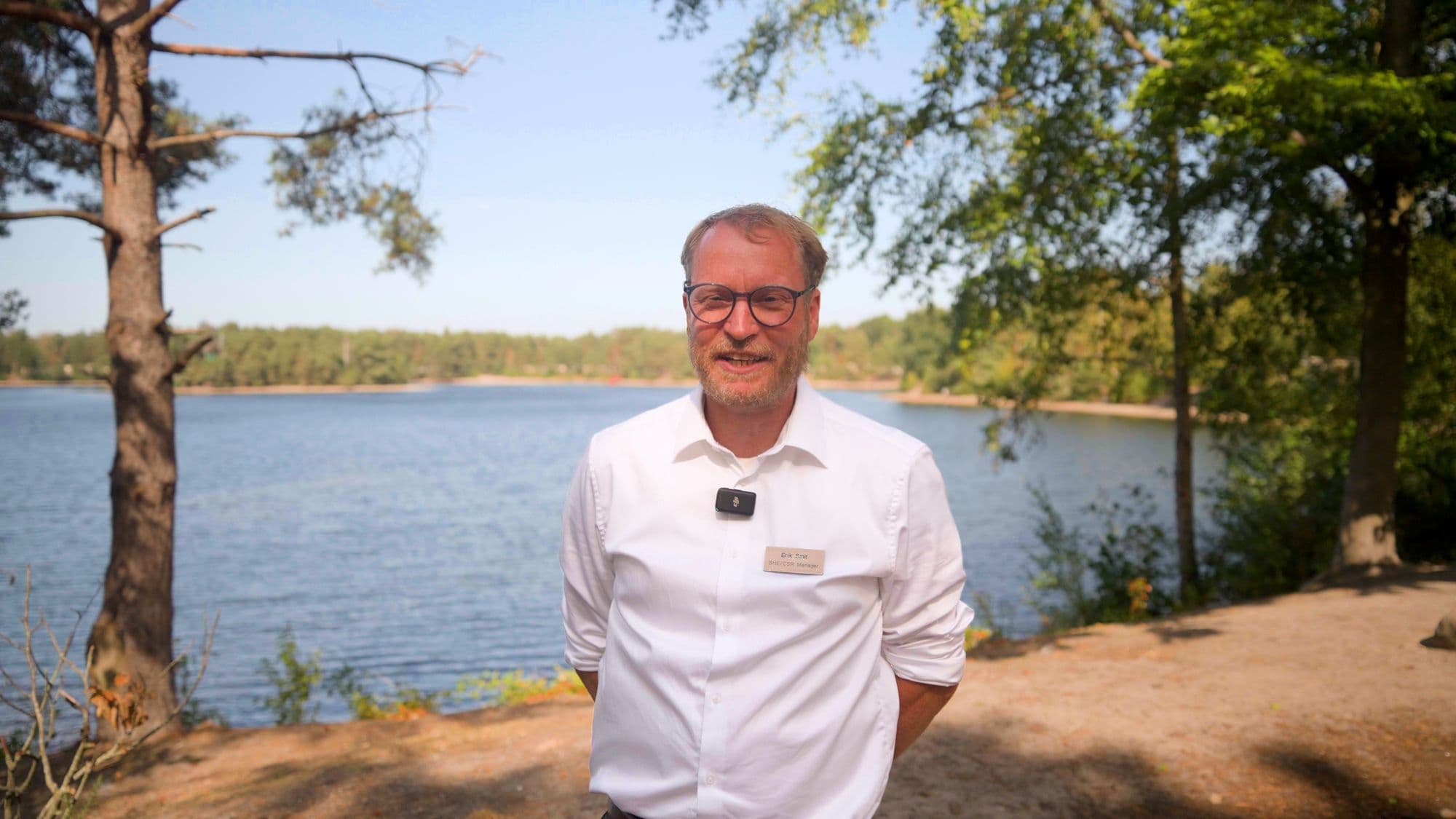 Getuigenis van Erik Smit aan het meer van Center Parcs De Vossemeren