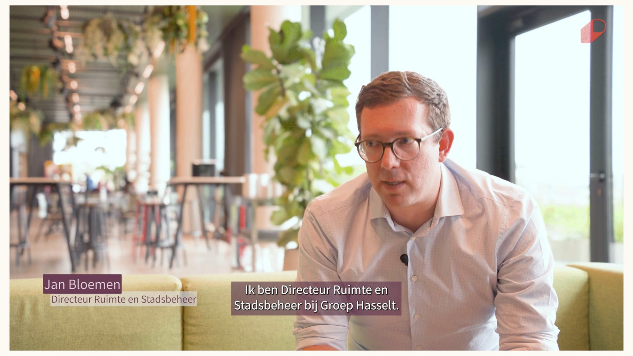 Jan Bloemen, Director of Urban Management at City of Hasselt