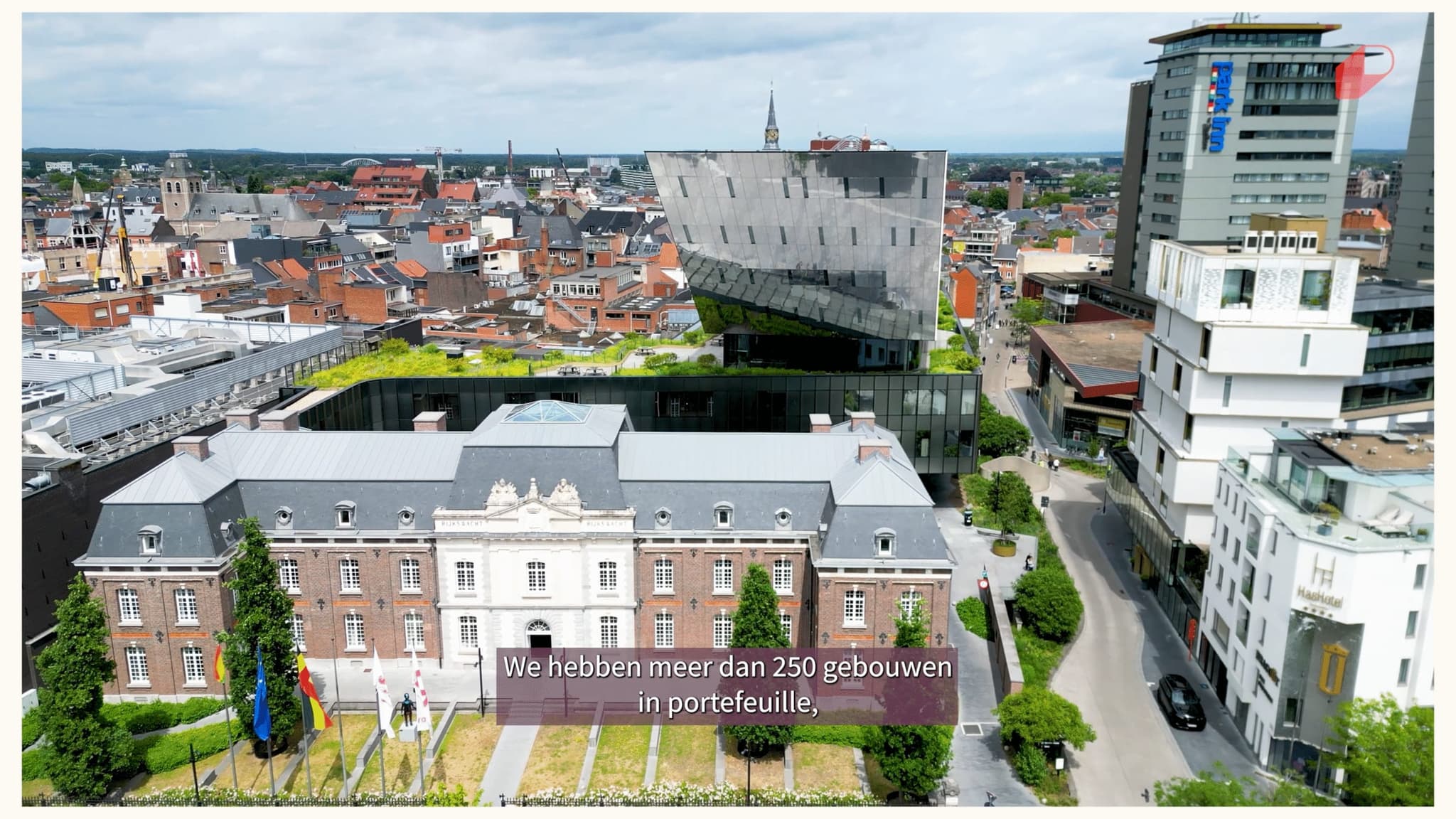 Stad Hasselt patrimonium met meer dan 250 gebouwen in portefeuille
