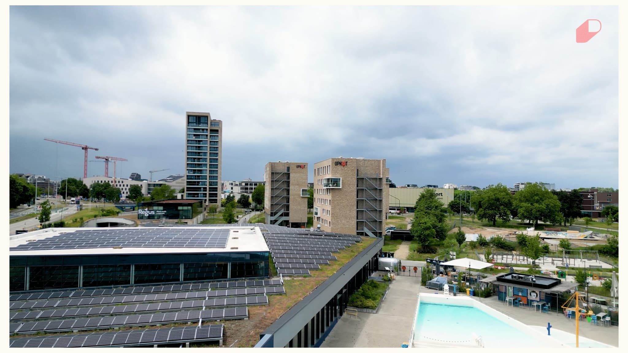 Stedelijke locatie Upkot in Hasselt