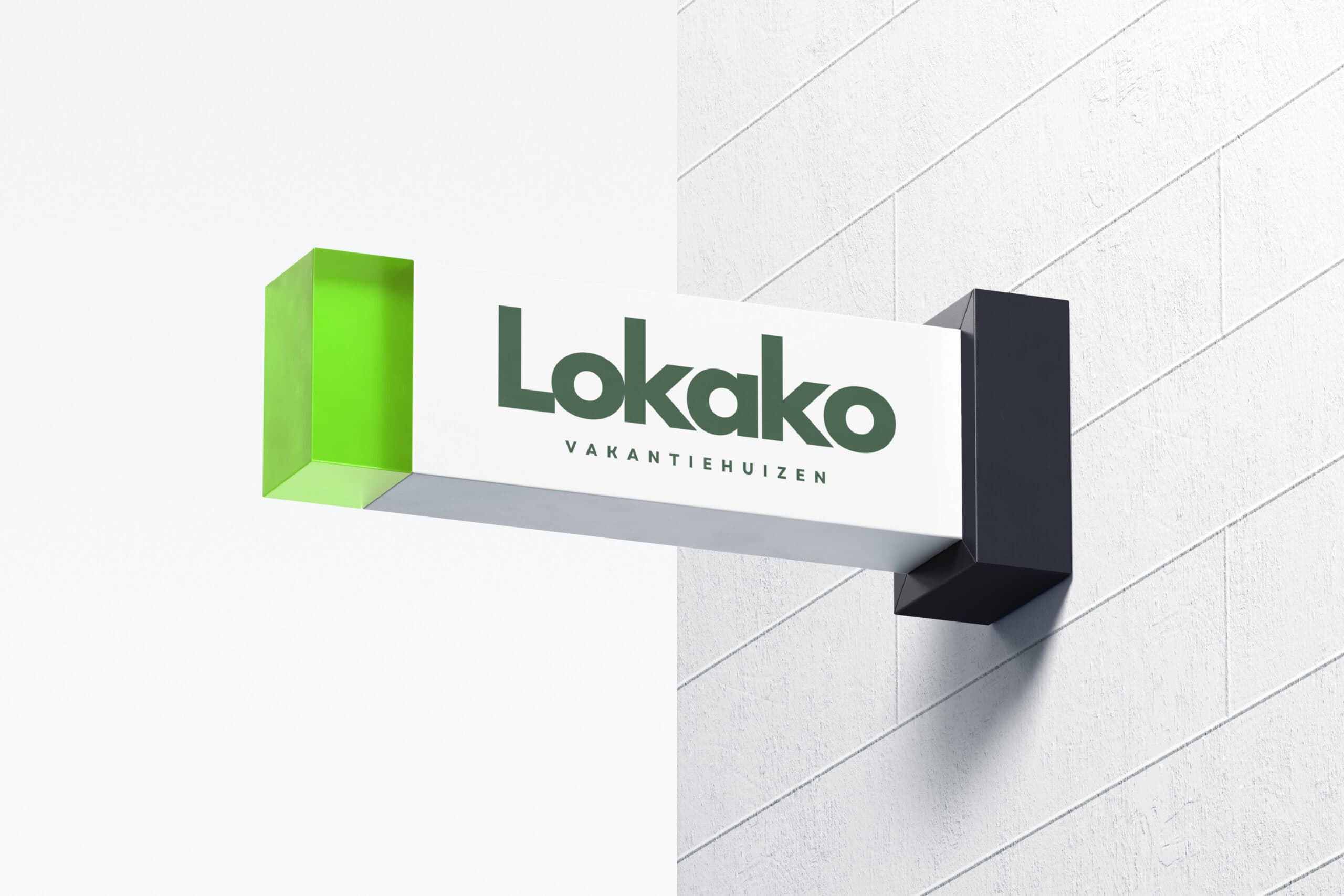 LOKAKO signage ter plaatse