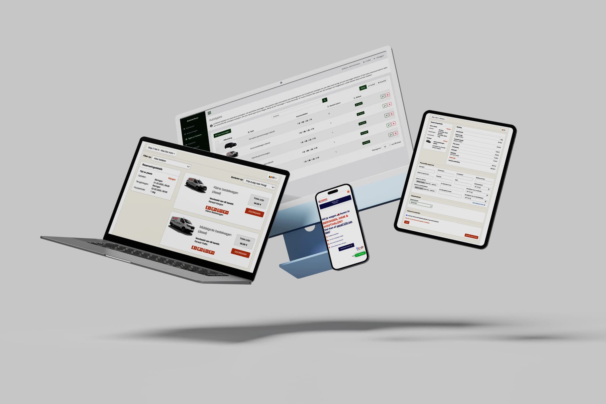 Drivo platform visualization