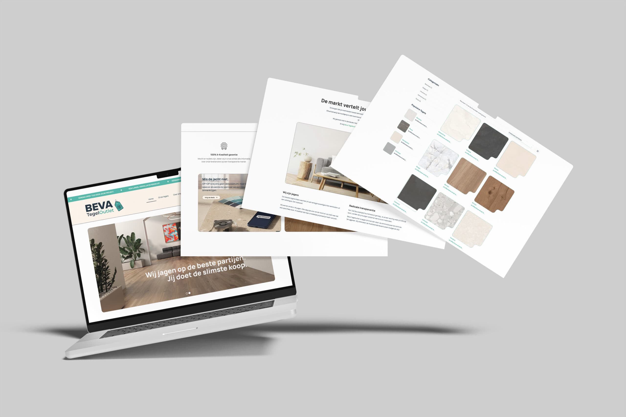 BEVA Tegeloutlet custom ERP-systeem