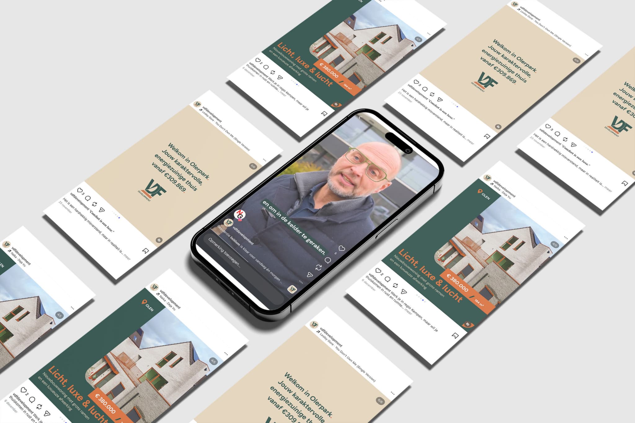 VDF Development projects and real estate marketing