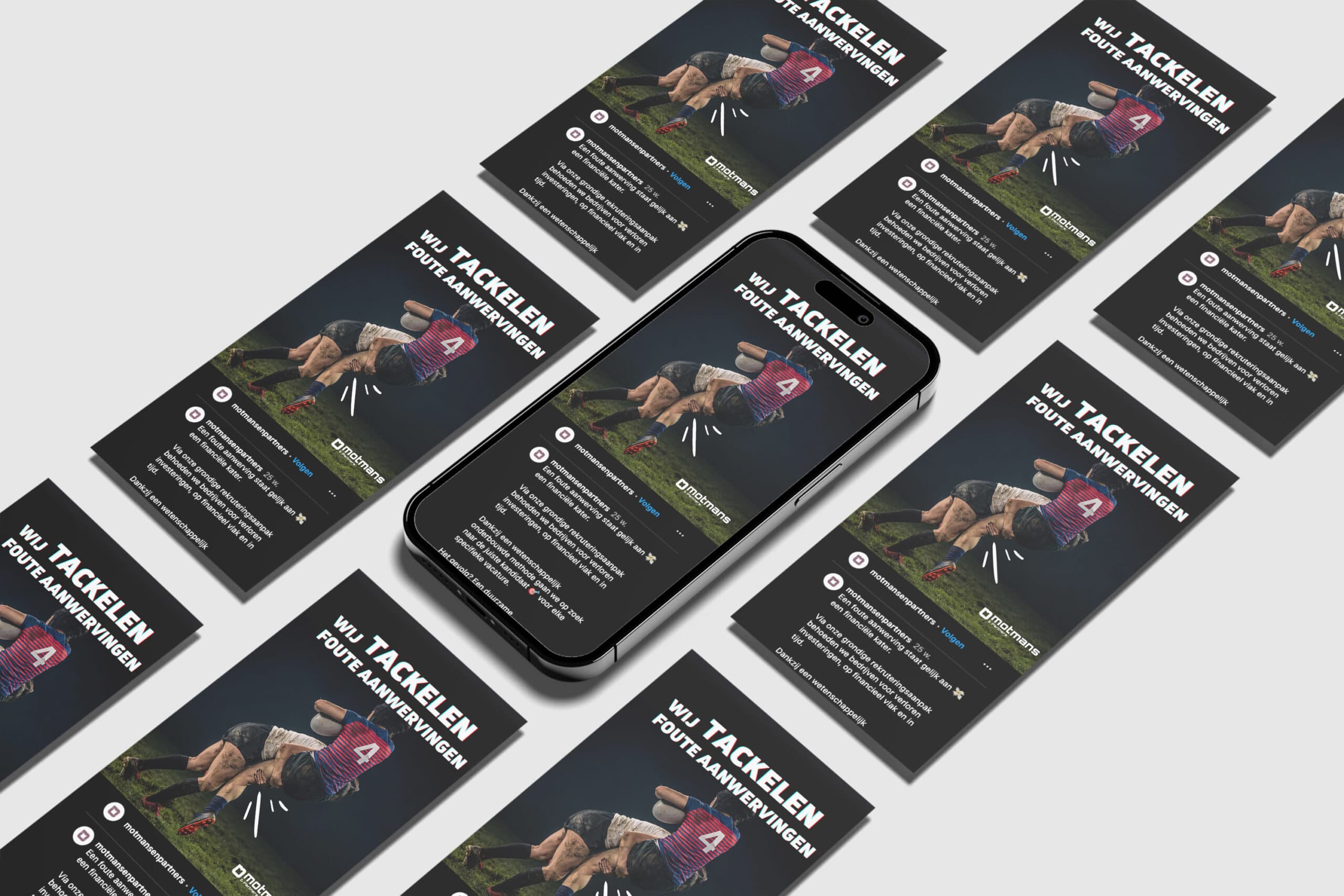 Motmans & Partners Tackelen HR-campagne